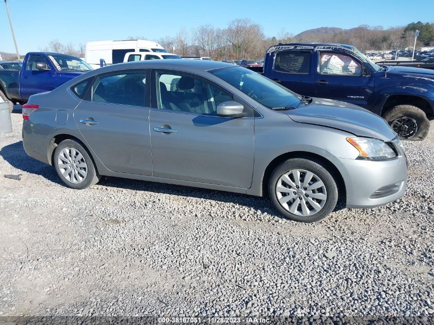 2014 NISSAN SENTRA S/SV/SR/SL - 3N1AB7AP4EL635318