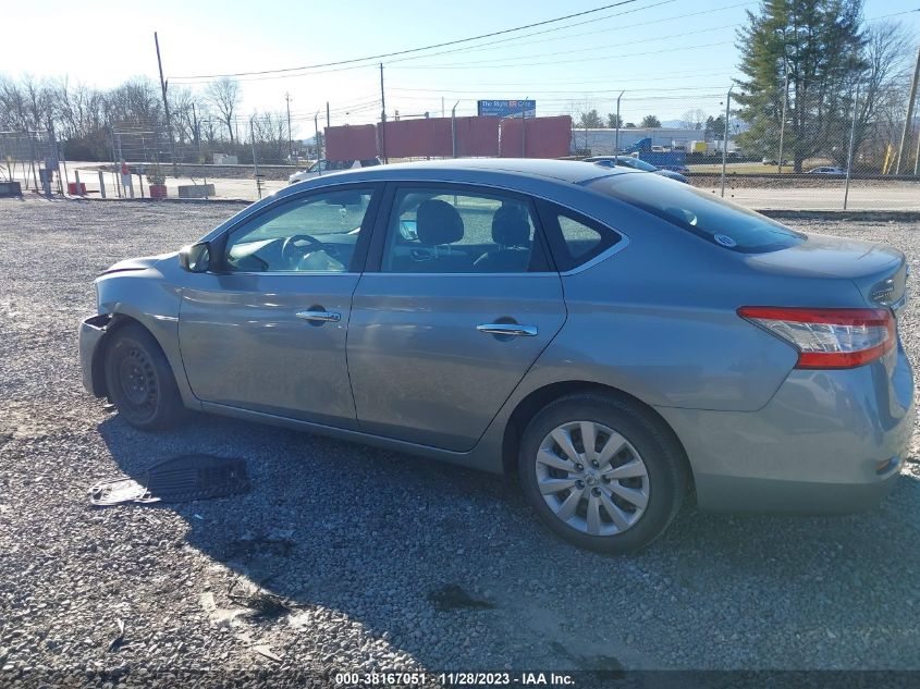 2014 NISSAN SENTRA S/SV/SR/SL - 3N1AB7AP4EL635318