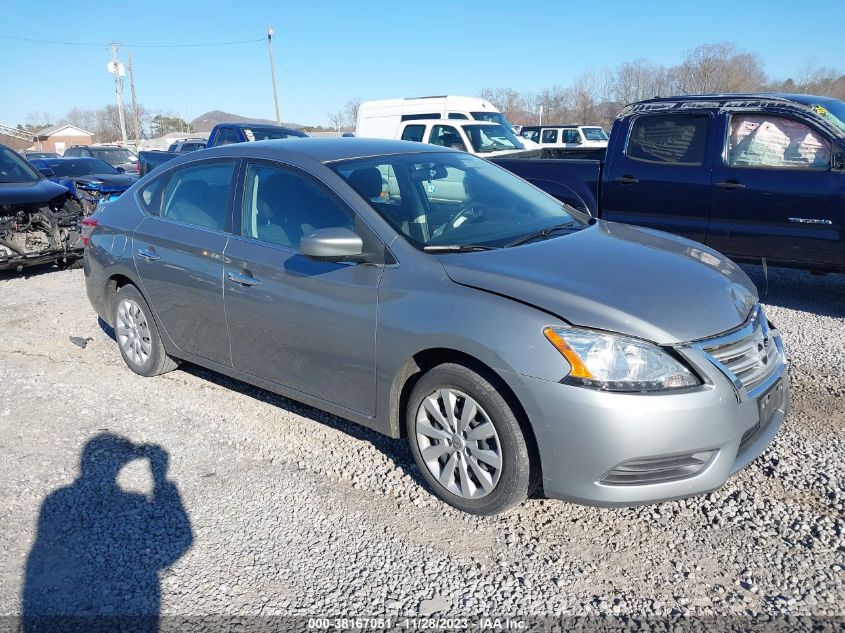 2014 NISSAN SENTRA S/SV/SR/SL - 3N1AB7AP4EL635318