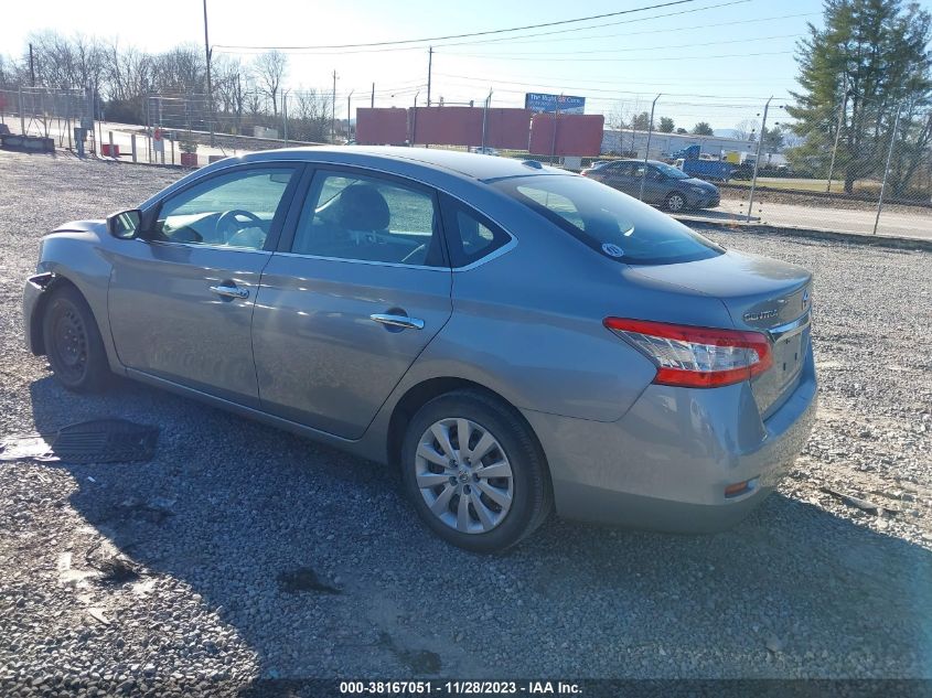 2014 NISSAN SENTRA S/SV/SR/SL - 3N1AB7AP4EL635318