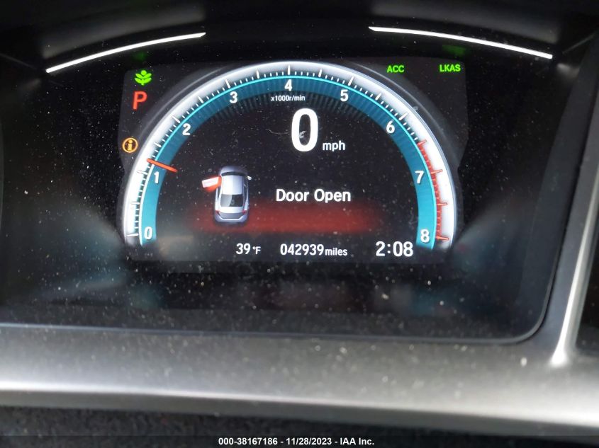 2020 HONDA CIVIC EX - 19XFC1F36LE213331