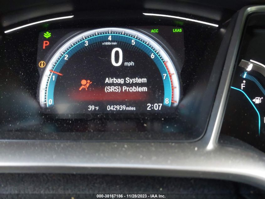 2020 HONDA CIVIC EX - 19XFC1F36LE213331