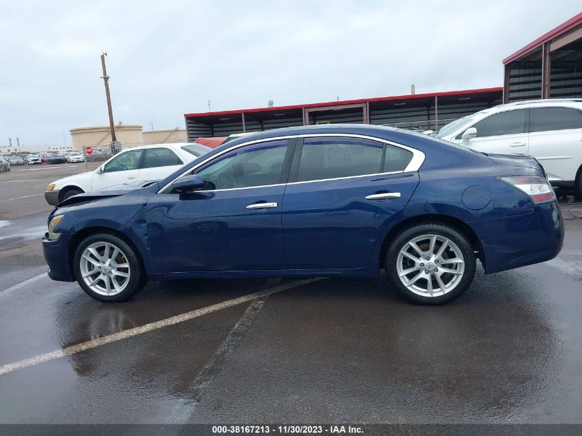 2014 NISSAN MAXIMA S/SV - 1N4AA5AP2EC432448