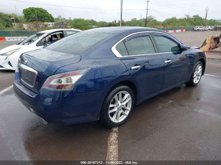 2014 NISSAN MAXIMA S/SV - 1N4AA5AP2EC432448