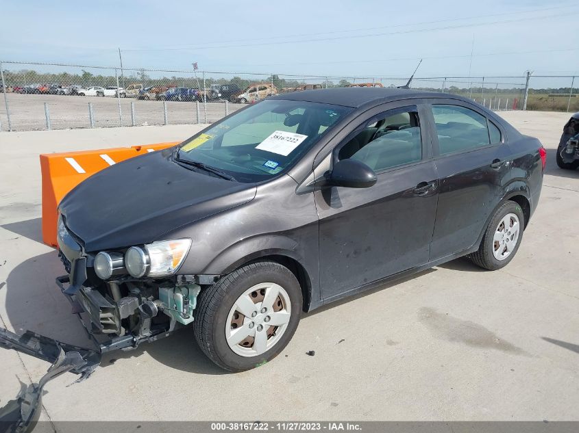 2013 CHEVROLET SONIC LS AUTO - 1G1JA5SH4D4216300
