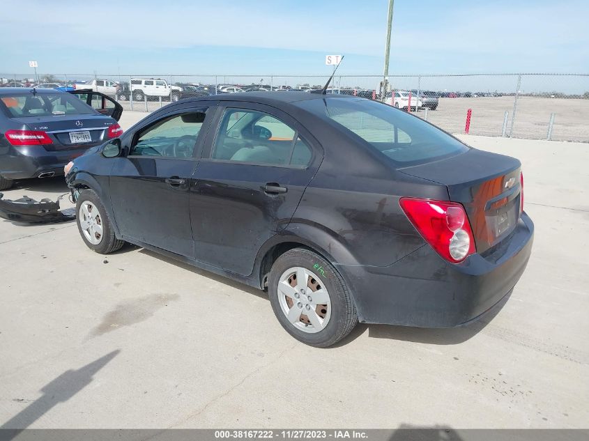 2013 CHEVROLET SONIC LS AUTO - 1G1JA5SH4D4216300