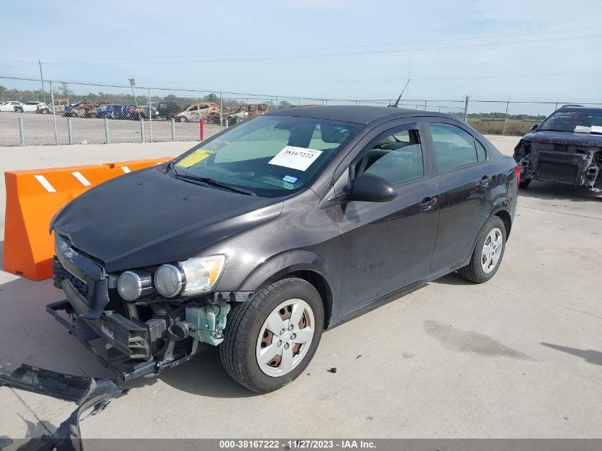 2013 CHEVROLET SONIC LS AUTO - 1G1JA5SH4D4216300