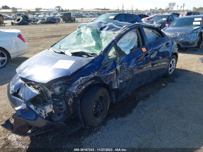2015 TOYOTA PRIUS - JTDKN3DUXF1895542