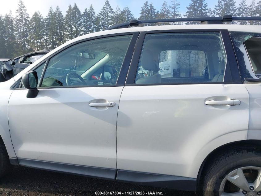 2015 SUBARU FORESTER 2.5I - JF2SJABC4FH839485