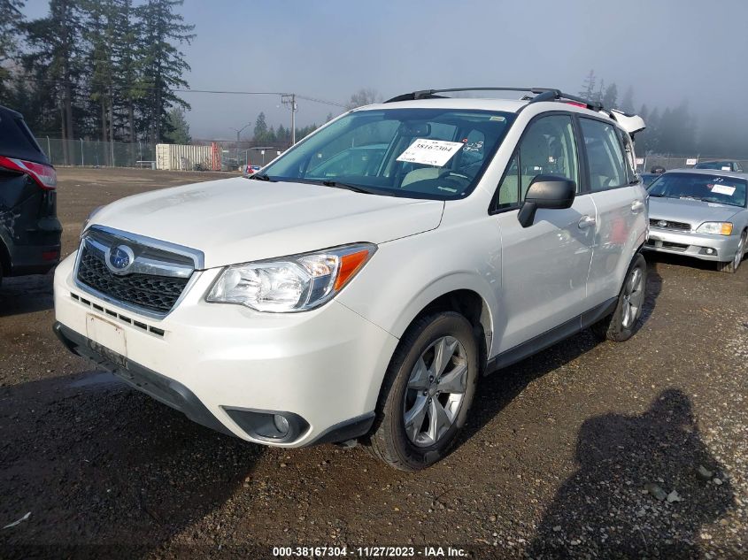 2015 SUBARU FORESTER 2.5I - JF2SJABC4FH839485