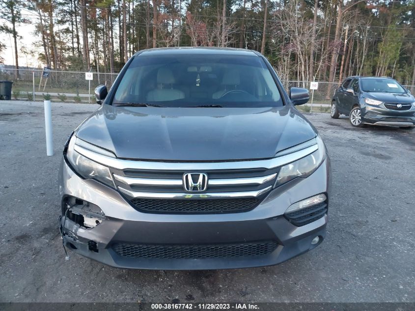 2017 HONDA PILOT EXL - 5FNYF5H55HB001009