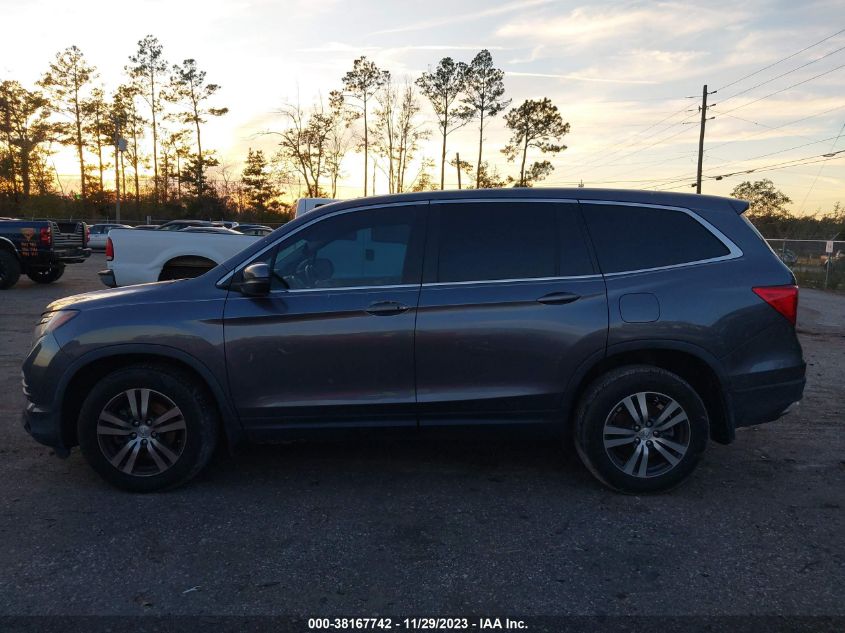 2017 HONDA PILOT EXL - 5FNYF5H55HB001009
