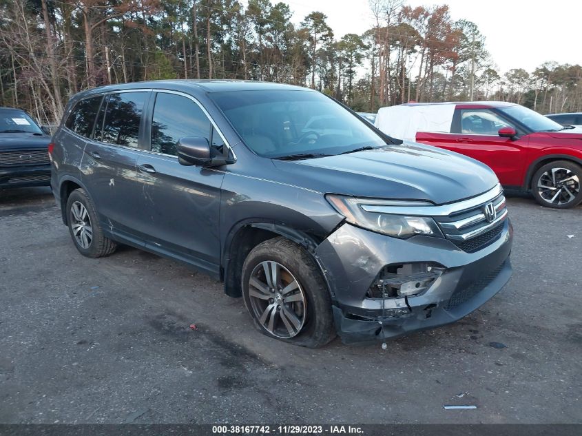 2017 HONDA PILOT EXL - 5FNYF5H55HB001009
