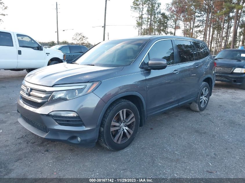 2017 HONDA PILOT EXL - 5FNYF5H55HB001009