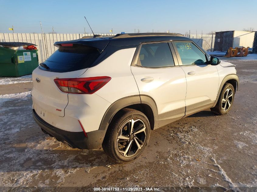 2021 CHEVROLET TRAILBLAZER RS - KL79MUSL2MB138527