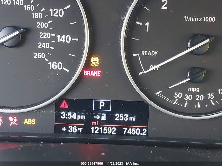 2014 BMW 320I XDRIVE - WBA3C3G5XENS71940
