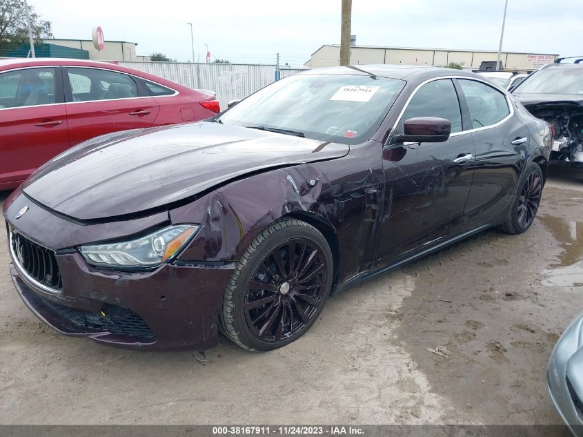 2014 MASERATI GHIBLI S Q4 ZAM57RTA8E1126873