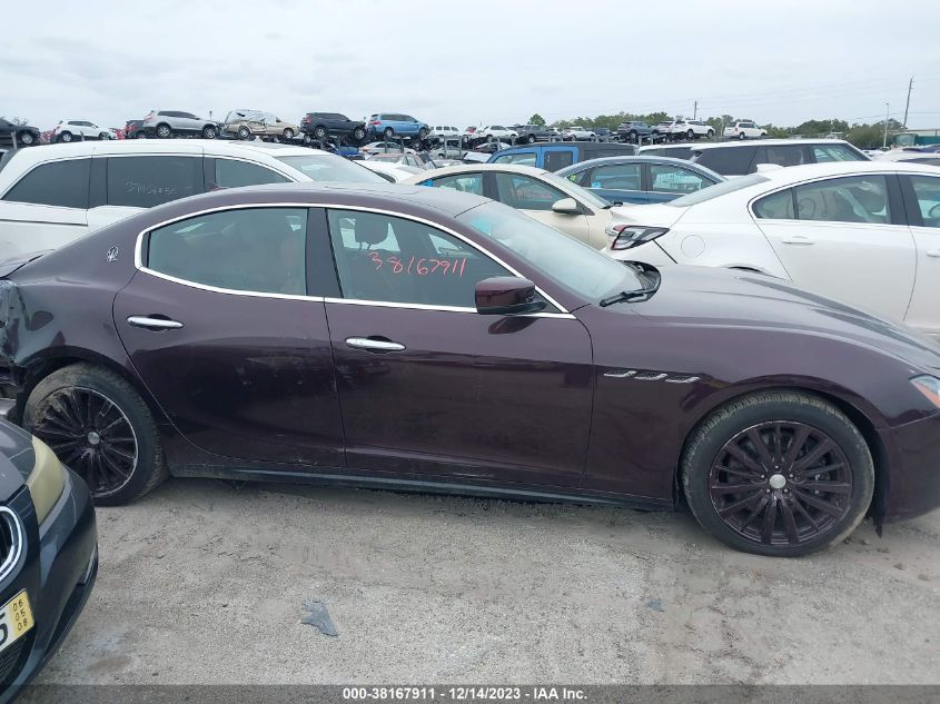 2014 MASERATI GHIBLI S Q4 ZAM57RTA8E1126873
