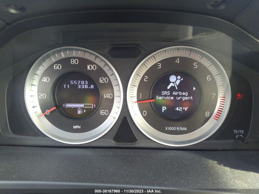 2013 VOLVO S60 T5 - YV1612FS0D1218137