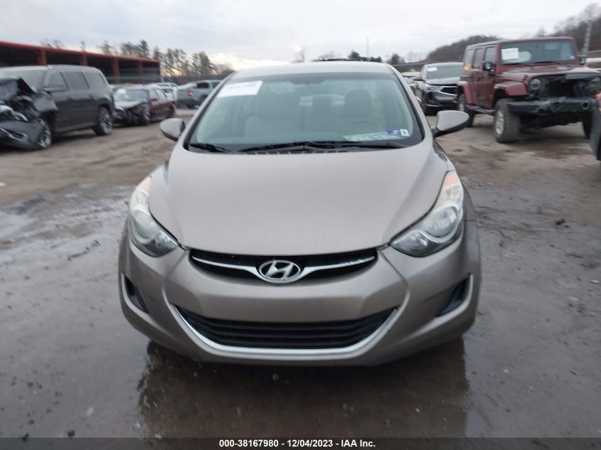 2013 HYUNDAI ELANTRA GLS - 5NPDH4AE4DH204515