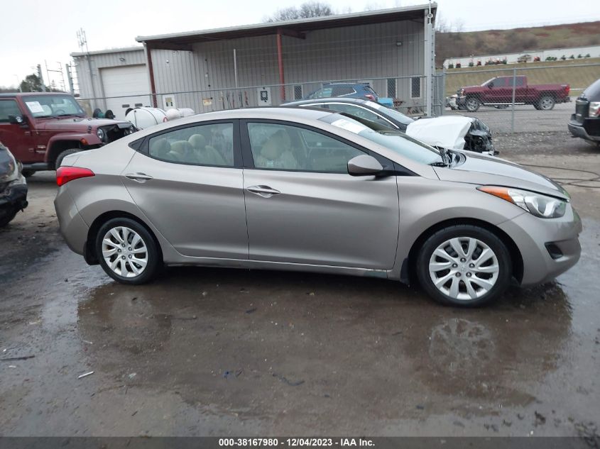 2013 HYUNDAI ELANTRA GLS - 5NPDH4AE4DH204515