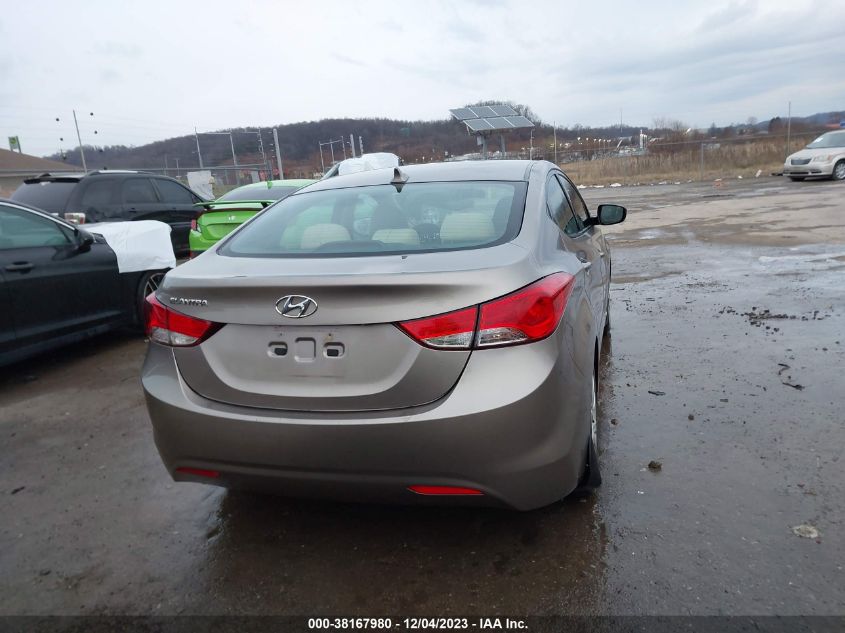 2013 HYUNDAI ELANTRA GLS - 5NPDH4AE4DH204515