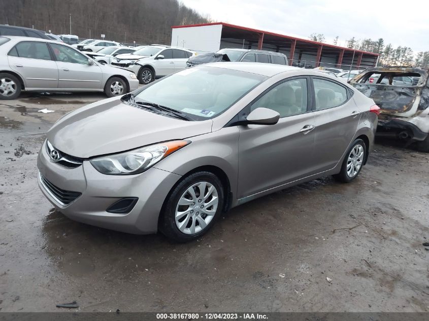 2013 HYUNDAI ELANTRA GLS - 5NPDH4AE4DH204515