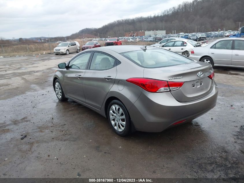 2013 HYUNDAI ELANTRA GLS - 5NPDH4AE4DH204515