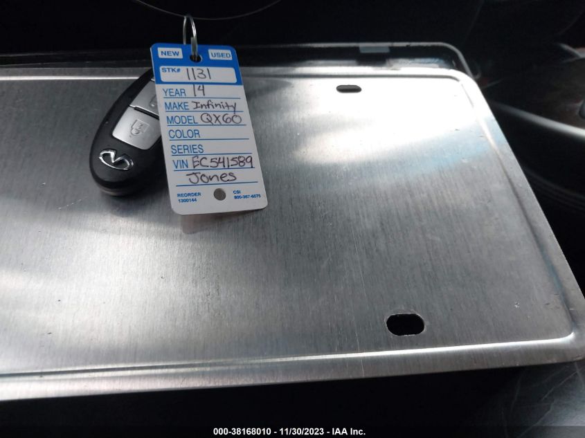 2014 INFINITI QX60 - 5N1AL0MM0EC541589