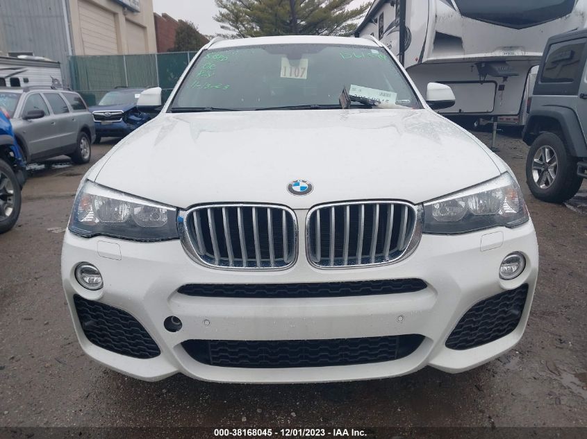 2015 BMW X3 XDRIVE28I - 5UXWX9C50F0D61594