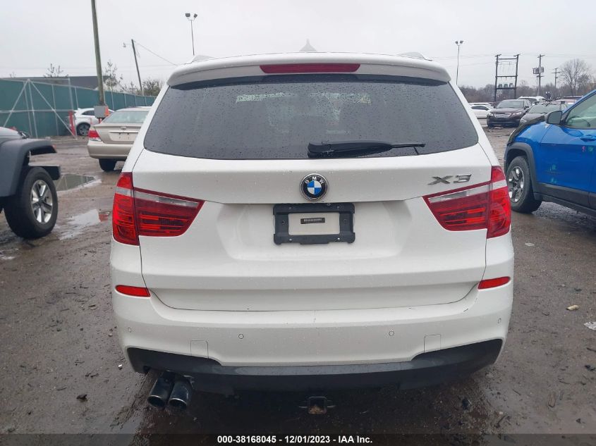 2015 BMW X3 XDRIVE28I - 5UXWX9C50F0D61594