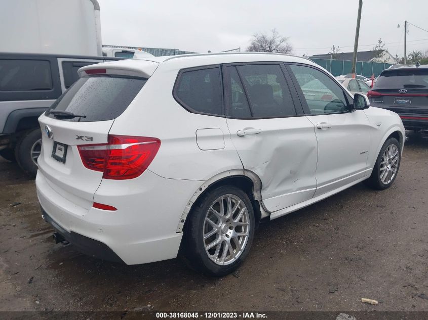 2015 BMW X3 XDRIVE28I - 5UXWX9C50F0D61594