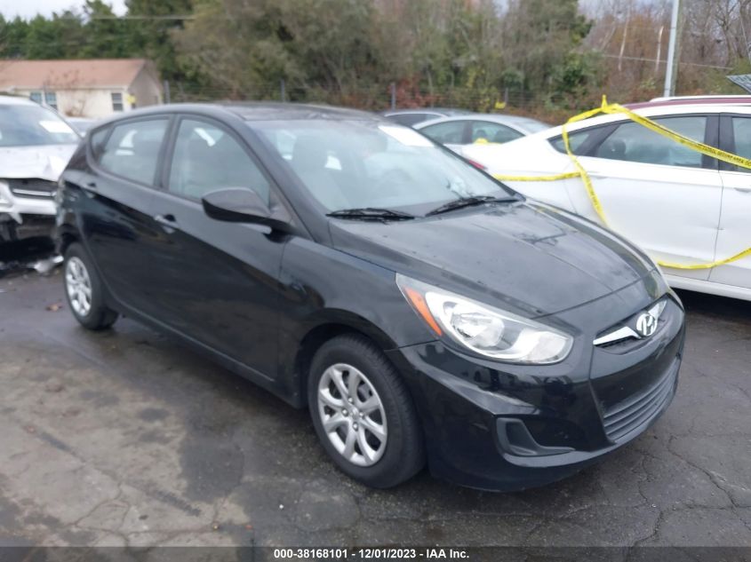 2013 HYUNDAI ACCENT GS - KMHCT5AE3DU109008