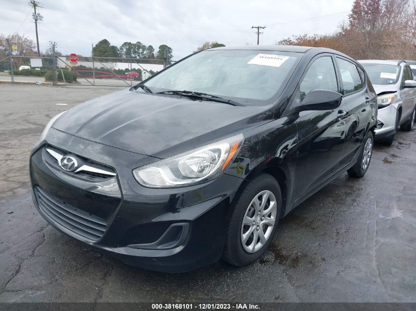 2013 HYUNDAI ACCENT GS - KMHCT5AE3DU109008