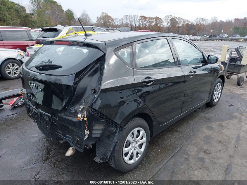 2013 HYUNDAI ACCENT GS - KMHCT5AE3DU109008