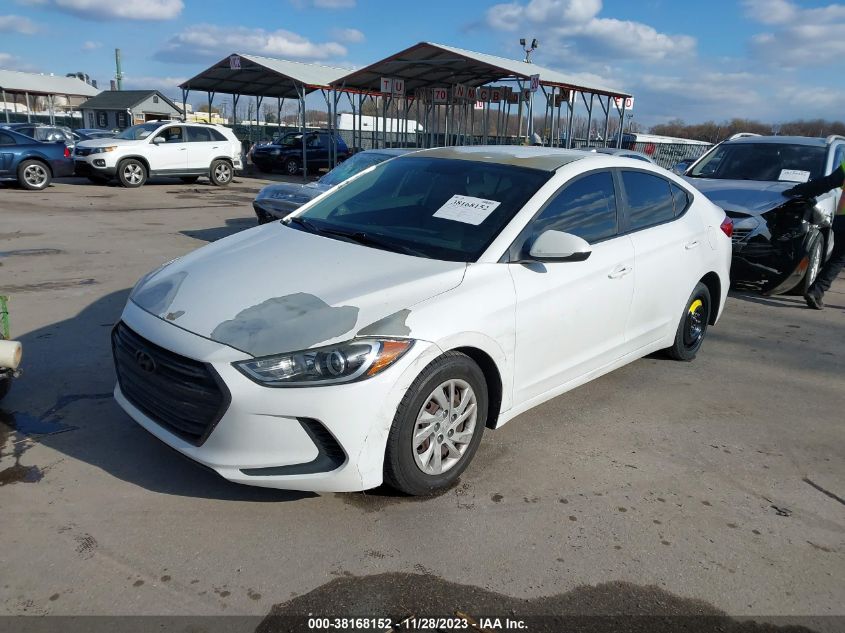 2017 HYUNDAI ELANTRA SE - 5NPD74LF8HH137271