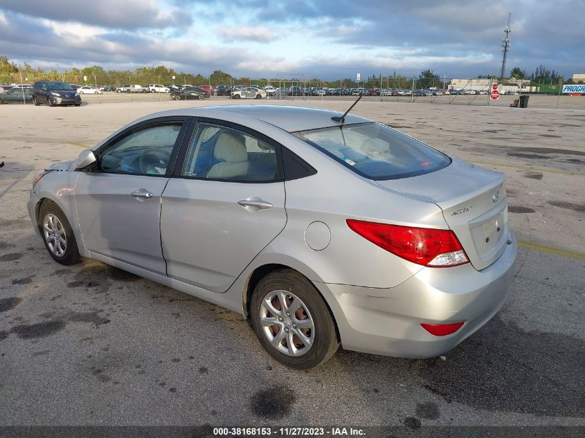 2014 HYUNDAI ACCENT GLS/GS - KMHCT4AE3EU634632