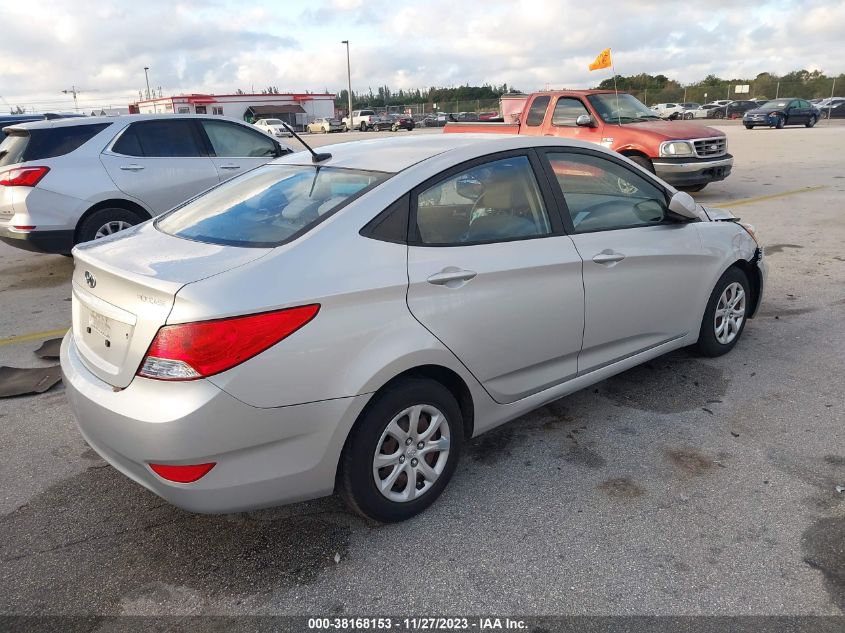 2014 HYUNDAI ACCENT GLS/GS - KMHCT4AE3EU634632