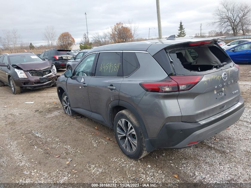 2021 NISSAN ROGUE SV INTELLIGENT AWD - 5N1AT3BBXMC788295
