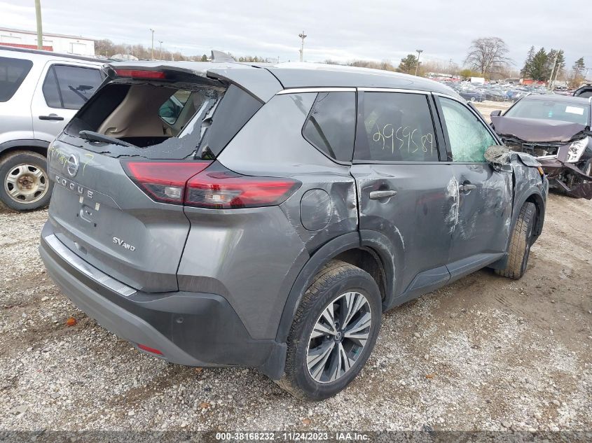 2021 NISSAN ROGUE SV INTELLIGENT AWD - 5N1AT3BBXMC788295