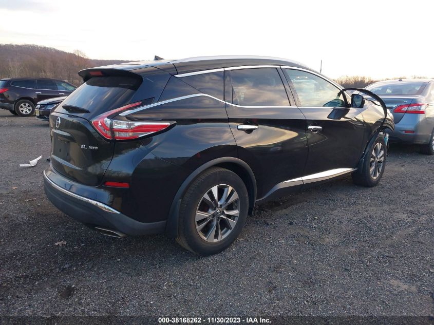2015 NISSAN MURANO SL - 5N1AZ2MH4FN287758