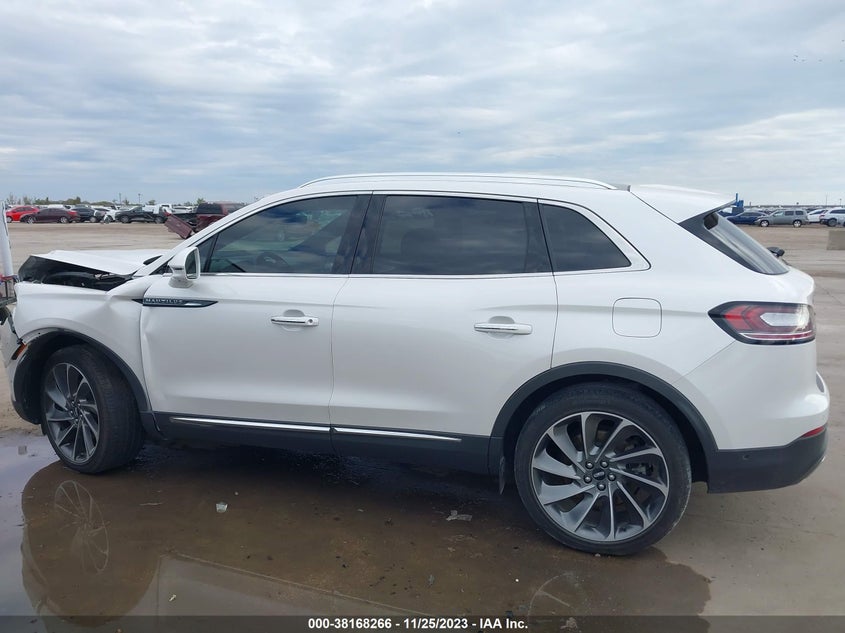 VIN 2LMPJ8LP6KBL16345 2019 LINCOLN NAUTILUS RESERVE
