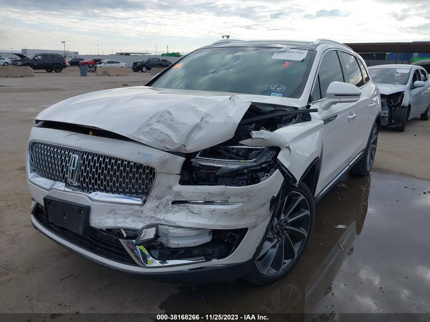VIN 2LMPJ8LP6KBL16345 2019 LINCOLN NAUTILUS RESERVE