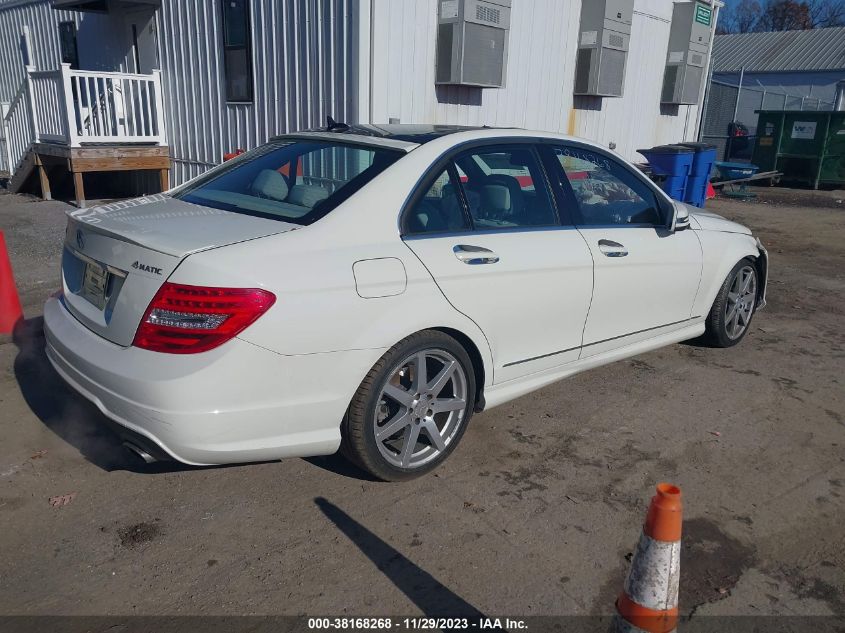 WDDGF8BB3CR202511 | 2012 MERCEDES-BENZ C 300