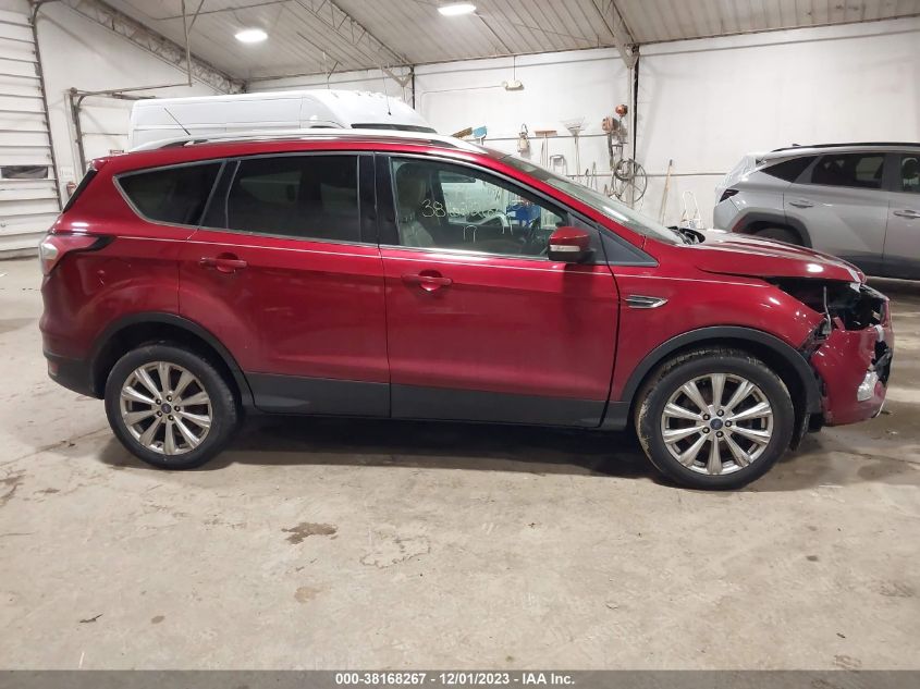 2017 FORD ESCAPE TITANIUM - 1FMCU9J9XHUB76525