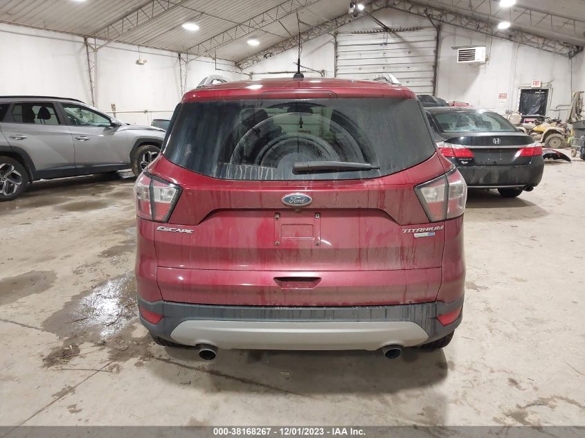 2017 FORD ESCAPE TITANIUM - 1FMCU9J9XHUB76525