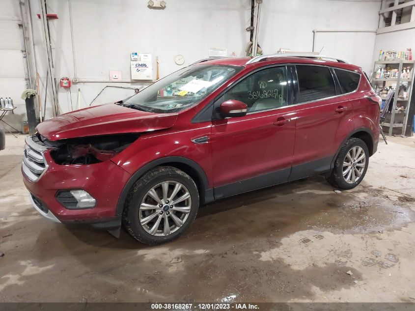 2017 FORD ESCAPE TITANIUM - 1FMCU9J9XHUB76525