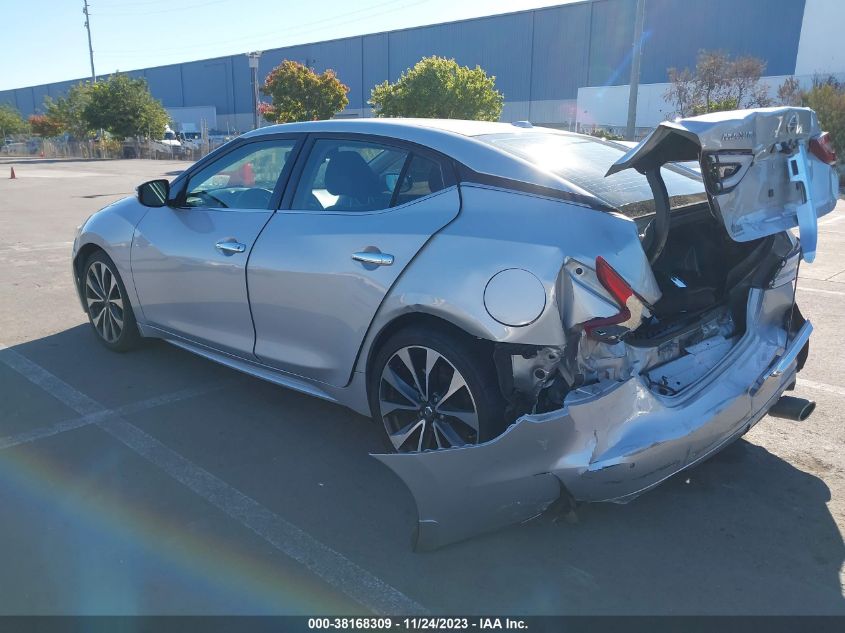 VIN 1N4AA6AP1HC392082 2017 NISSAN MAXIMA 3.5 SR