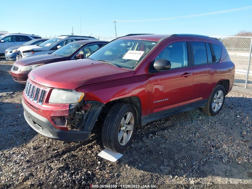 2013 JEEP COMPASS LATITUDE - 1C4NJCEB3DD255058