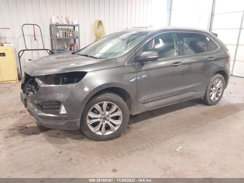 VIN 2FMPK4K9XKBB62372 2019 FORD EDGE TITANIUM